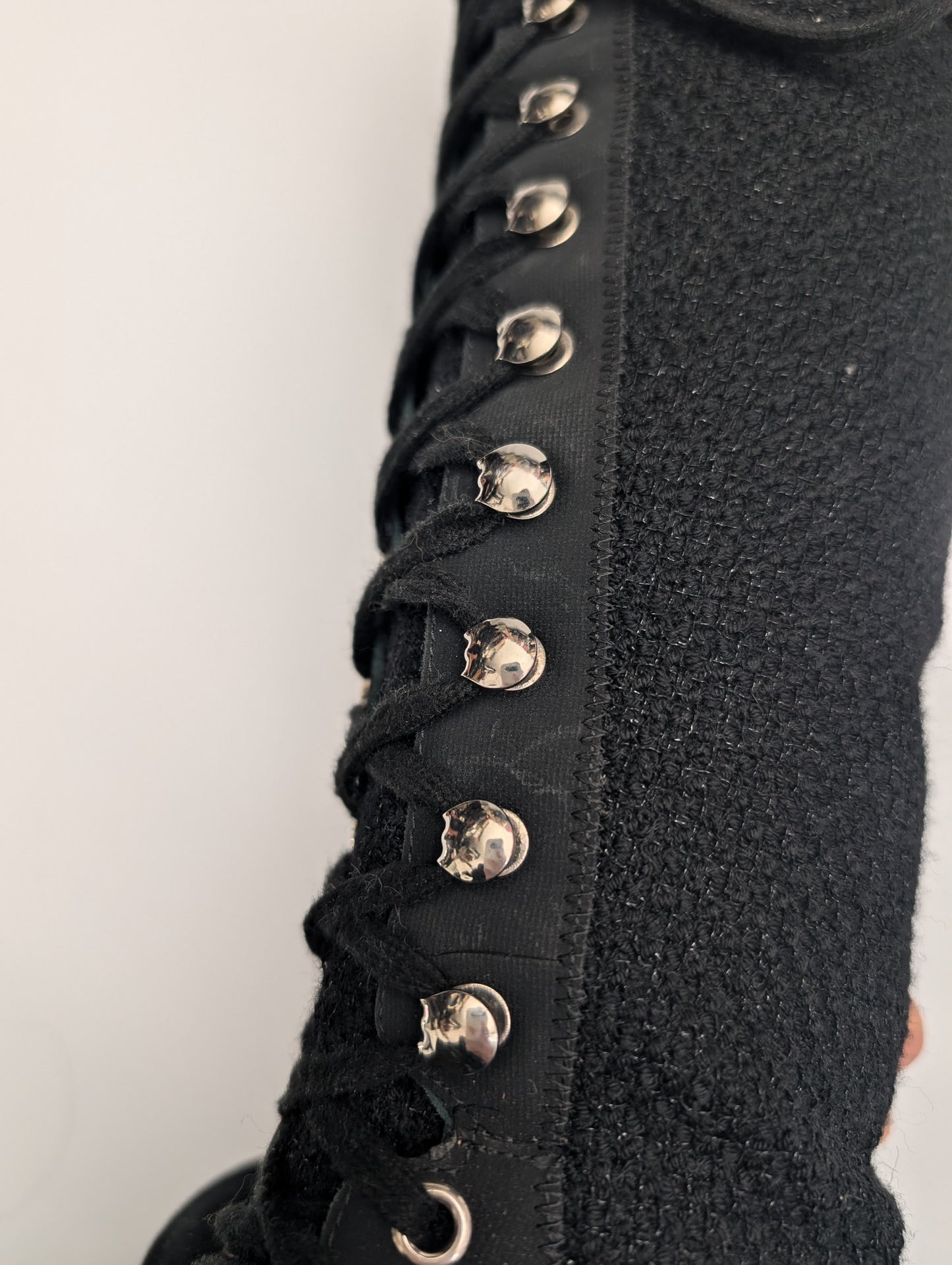 Chanel F/W 2014 tweed sport boots - EU39|UK6|US8