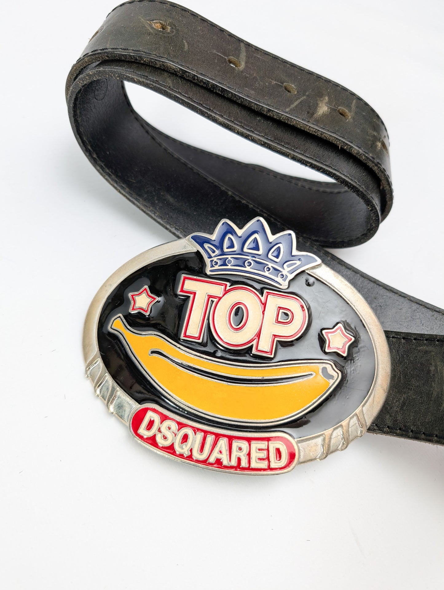 Dsquared2 logo belt