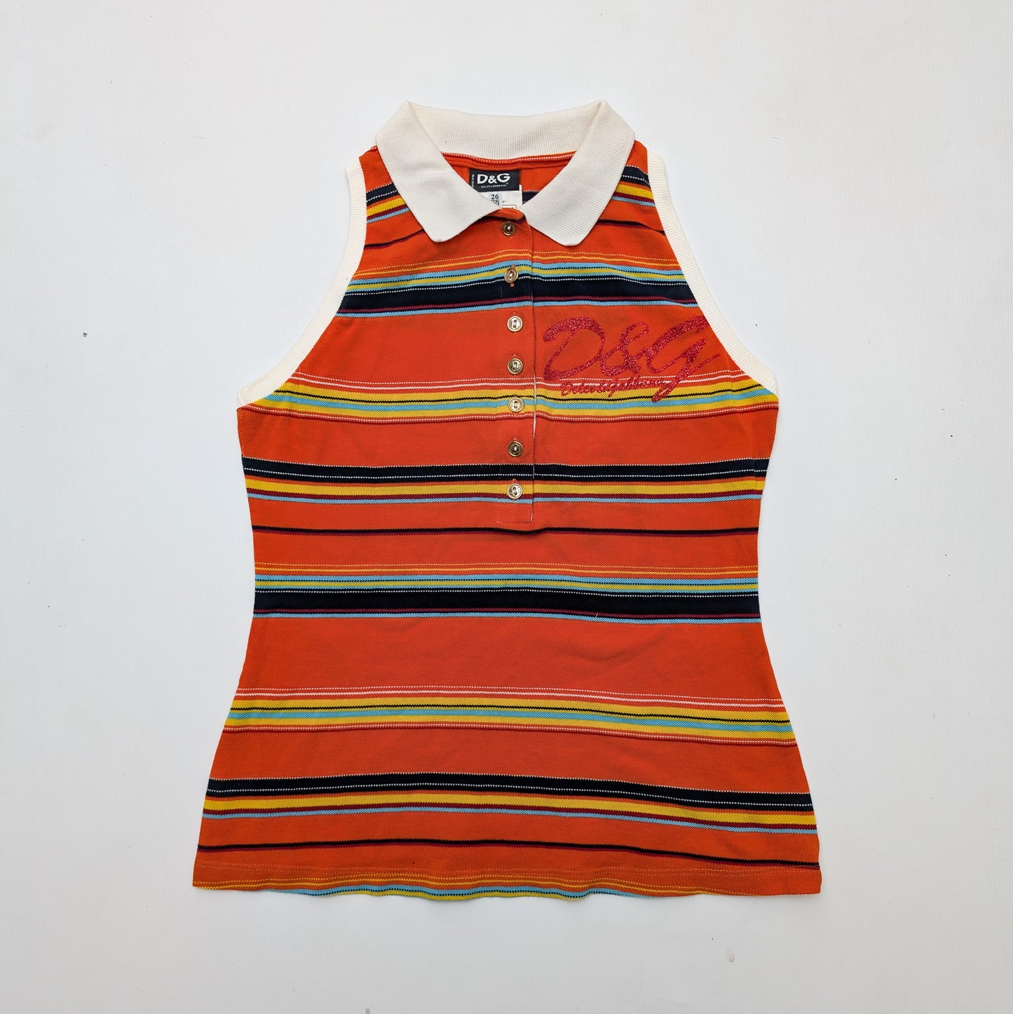 Dolce & Gabbana polo tank top