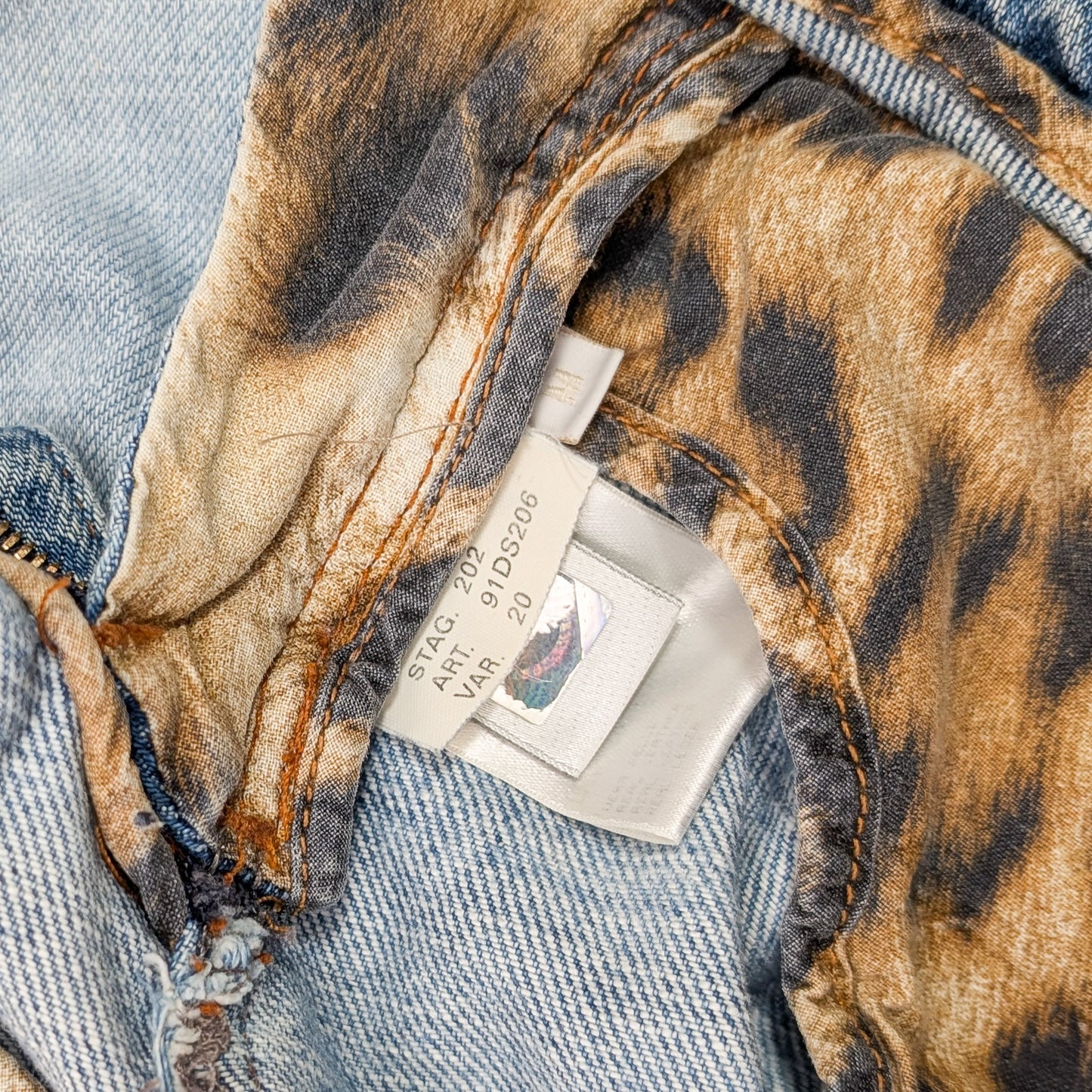 Cavalli "Tattoo" Jeans - M