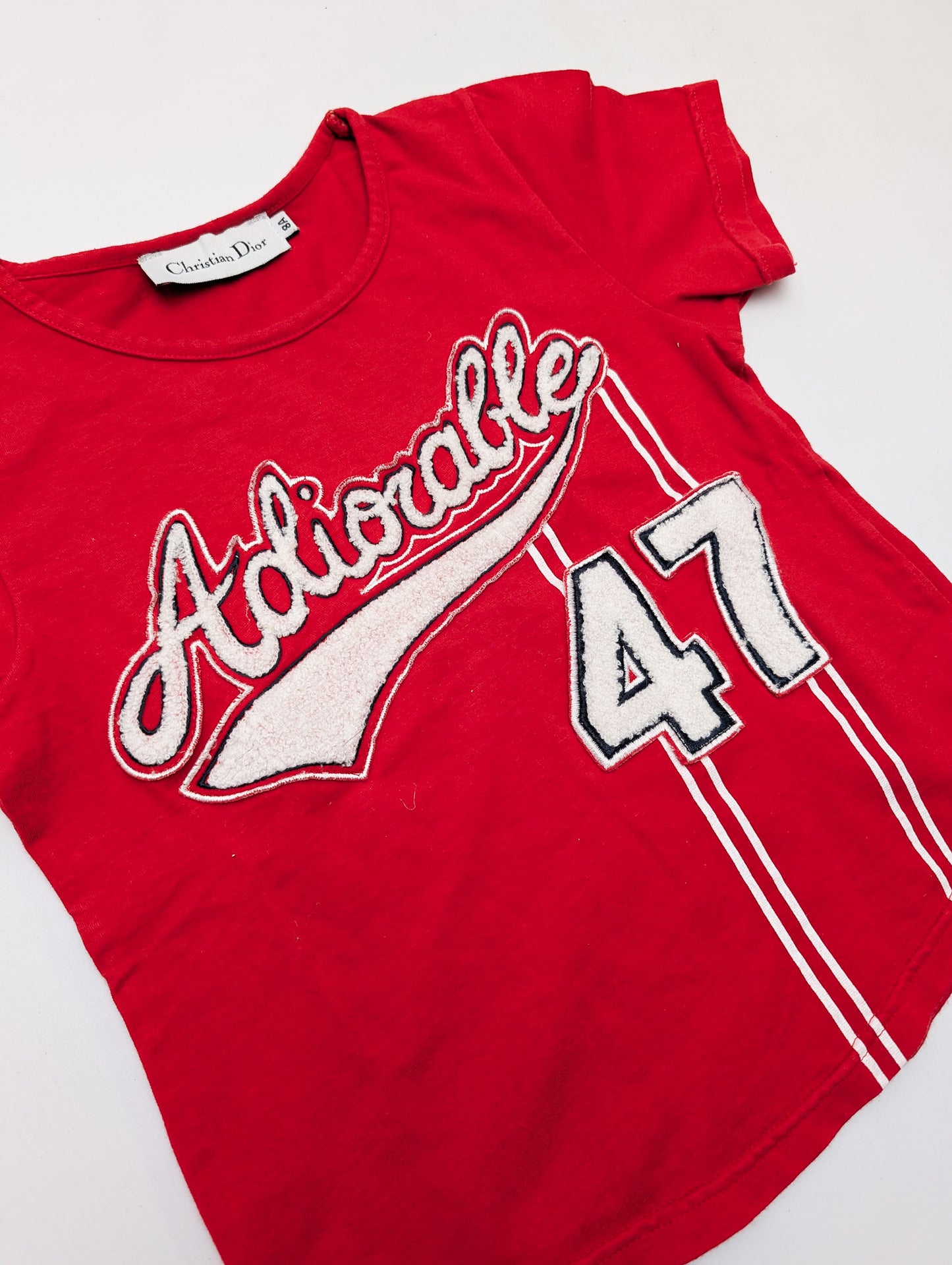 T-shirt "adiorable" Baby Dior Galliano - 8Y