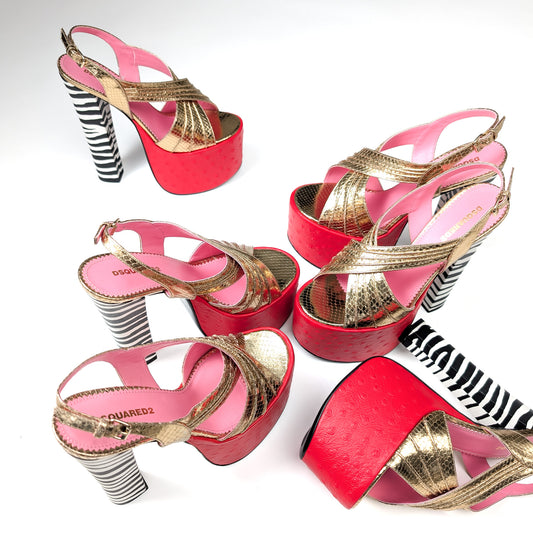 Dsquared2 Sandals - 3 sizes available: 36, 38, 39