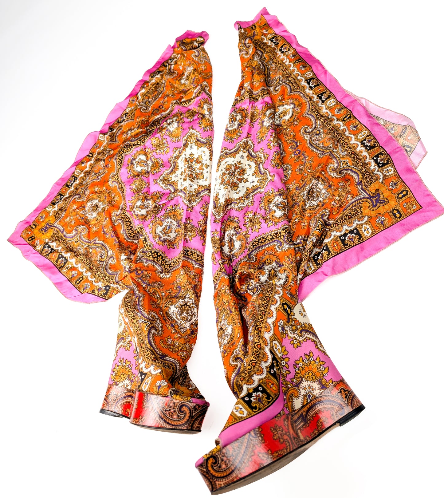 Dolce & Gabbana Scarf Sandals S/S 2012 - EU37|UK4|US6