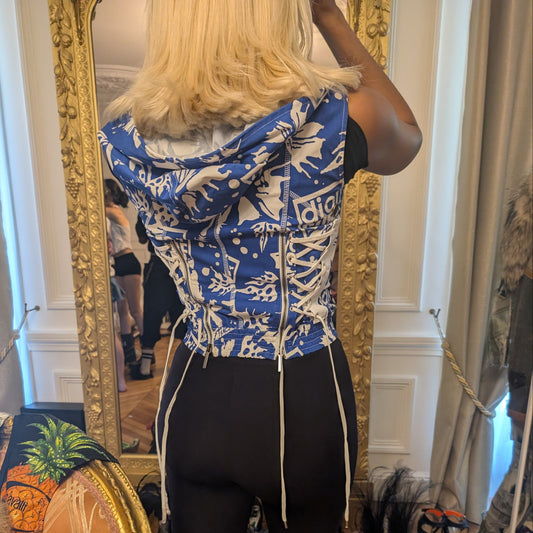 Dior by Galliano "Surf" S/S2004 Sleeveless Jacket