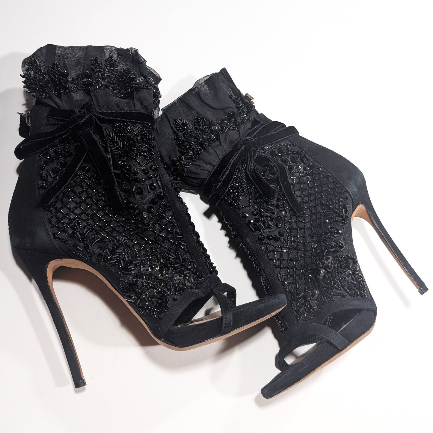 Dsquared2 Embellished Sandals - EU37|UK4|US6