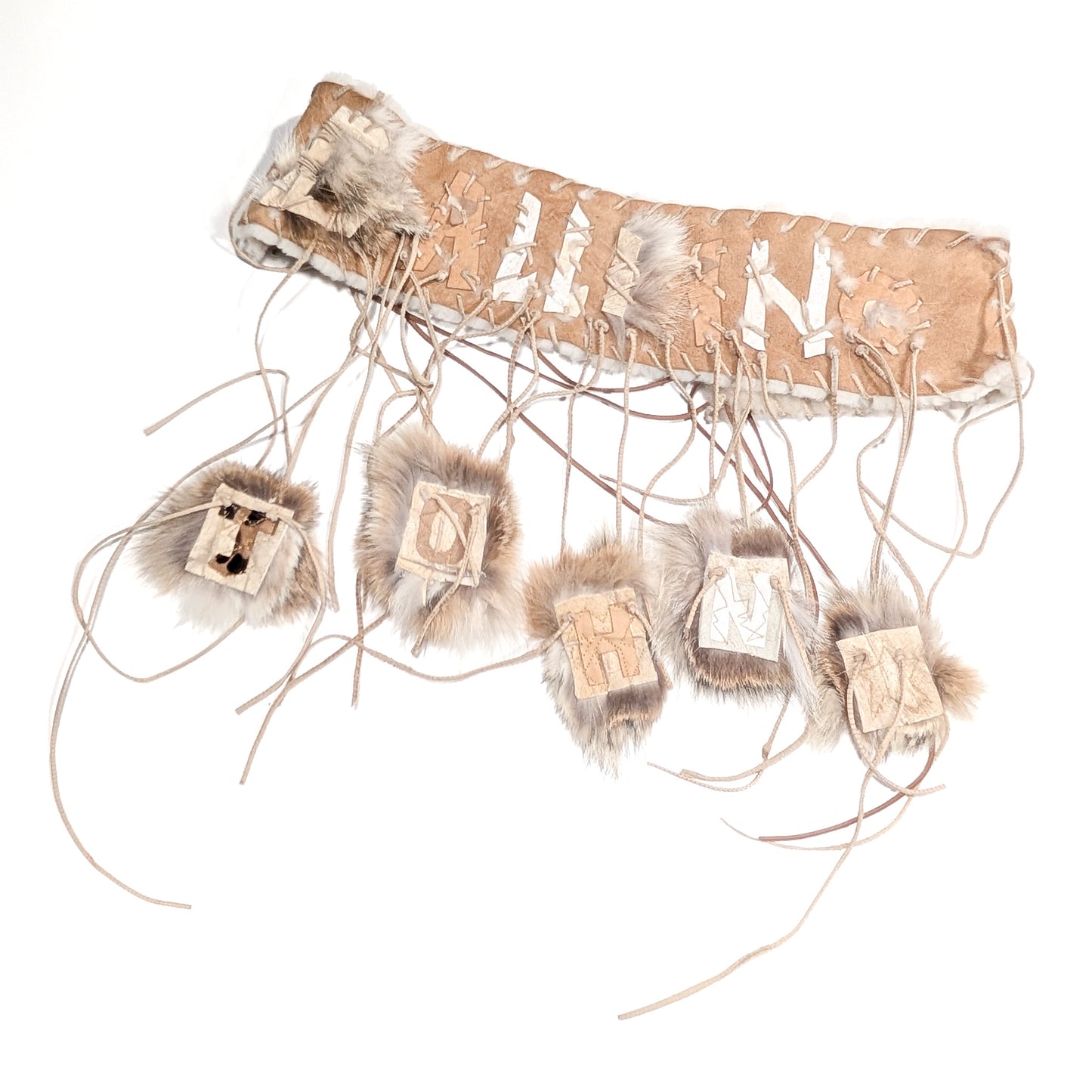 John Galliano F/W 2002 Suede and Fur Belt