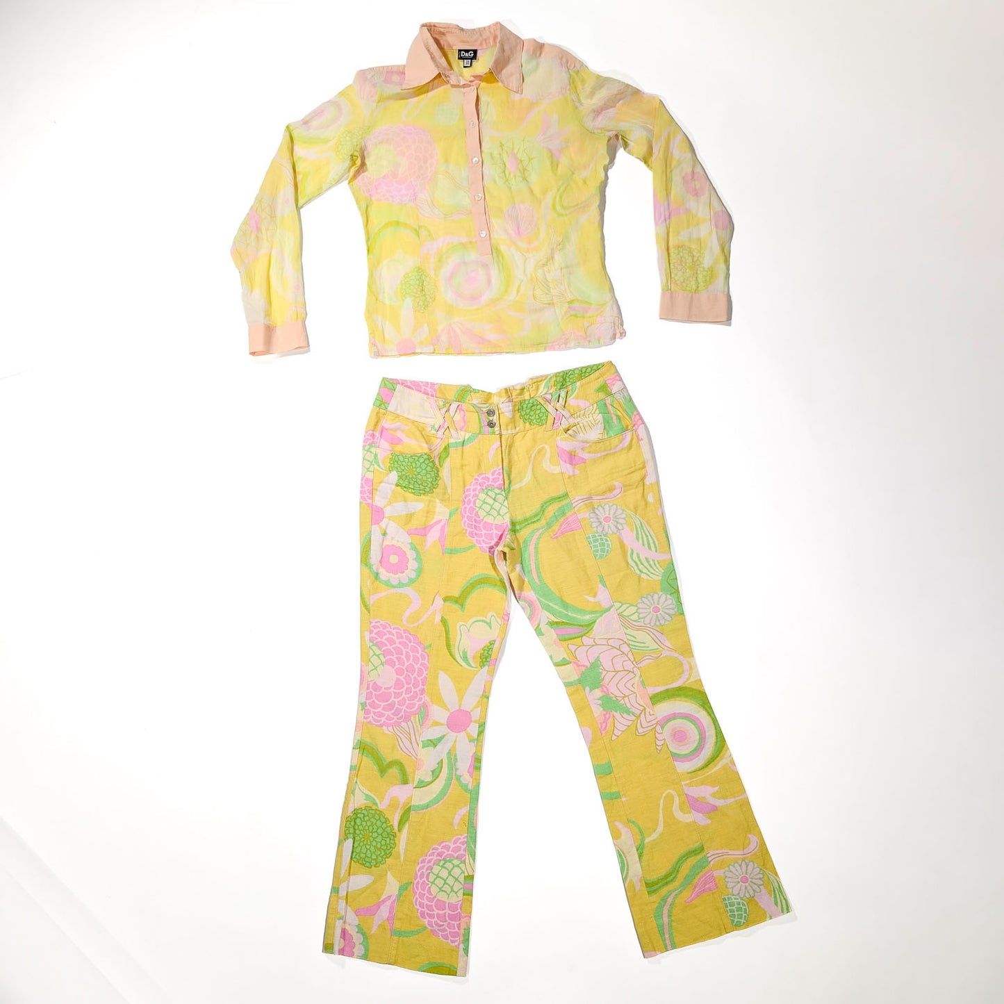 Dolce & Gabbana Pants and Shirt Set - M