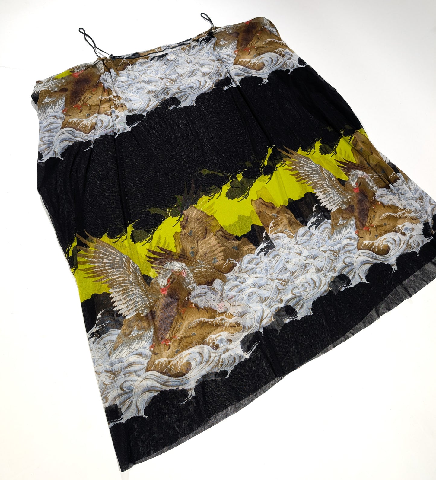 Jean-Paul Gaultier eagle print dress