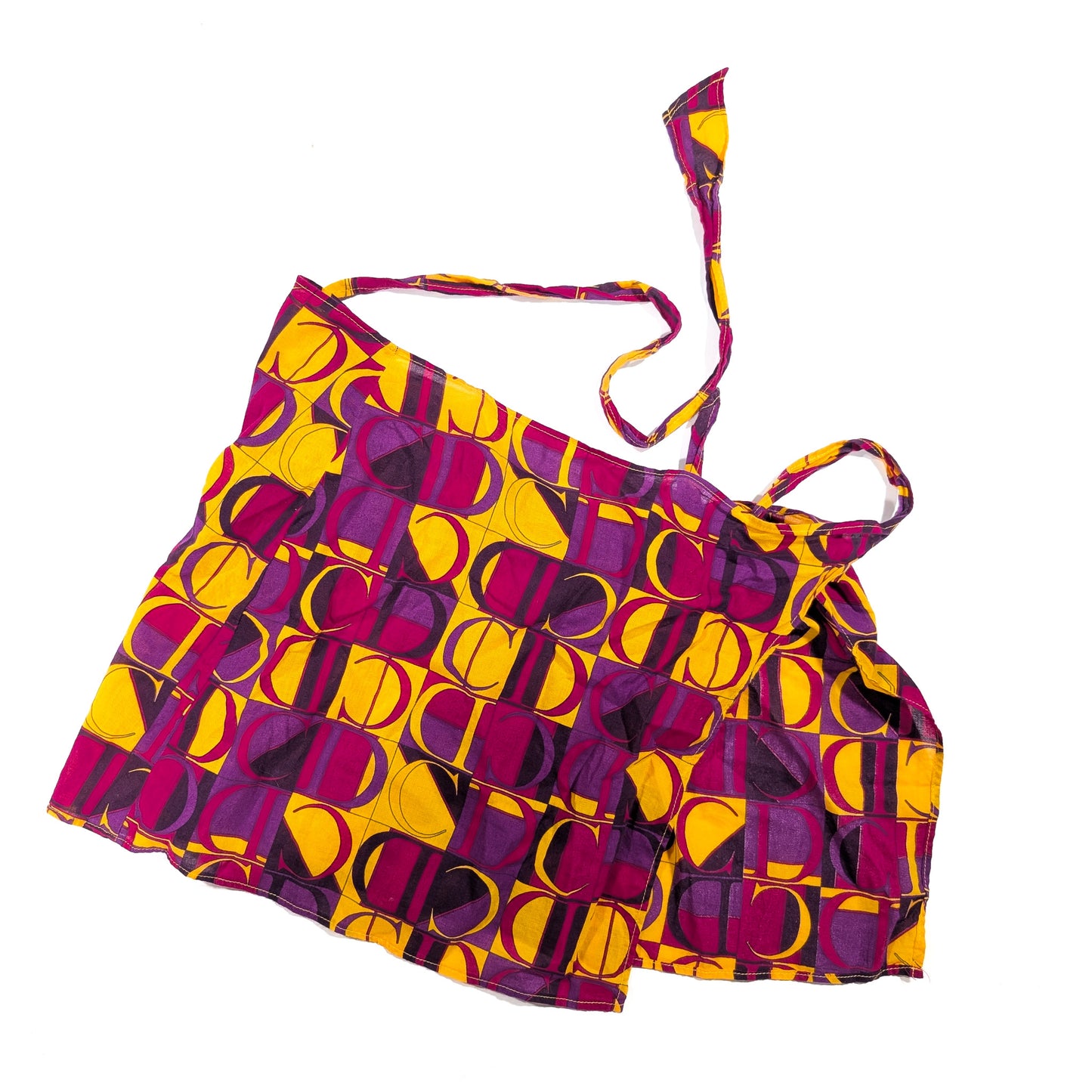 Dior by Galliano Monogram Sarong/Skirt