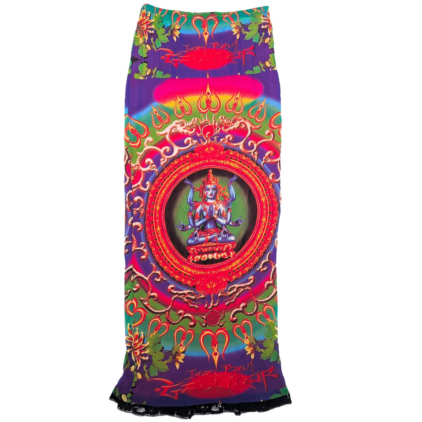 Jean Paul Gaultier "Shiva" mesh skirt/dress