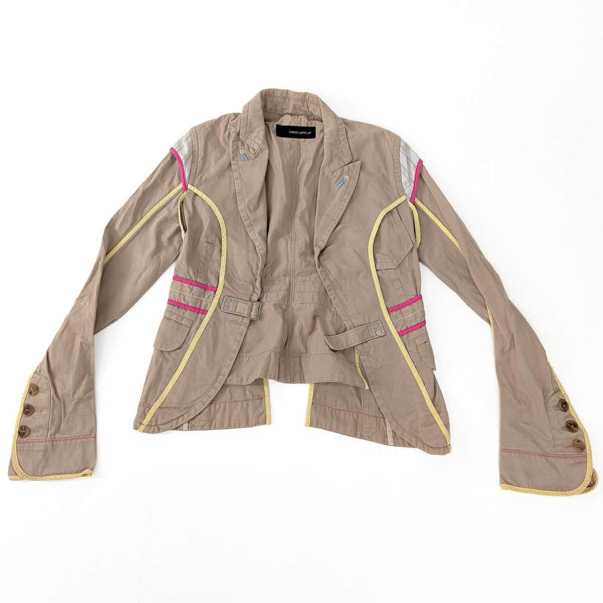 Dsquared2 S/S 2005 jacket and capri pants set - L