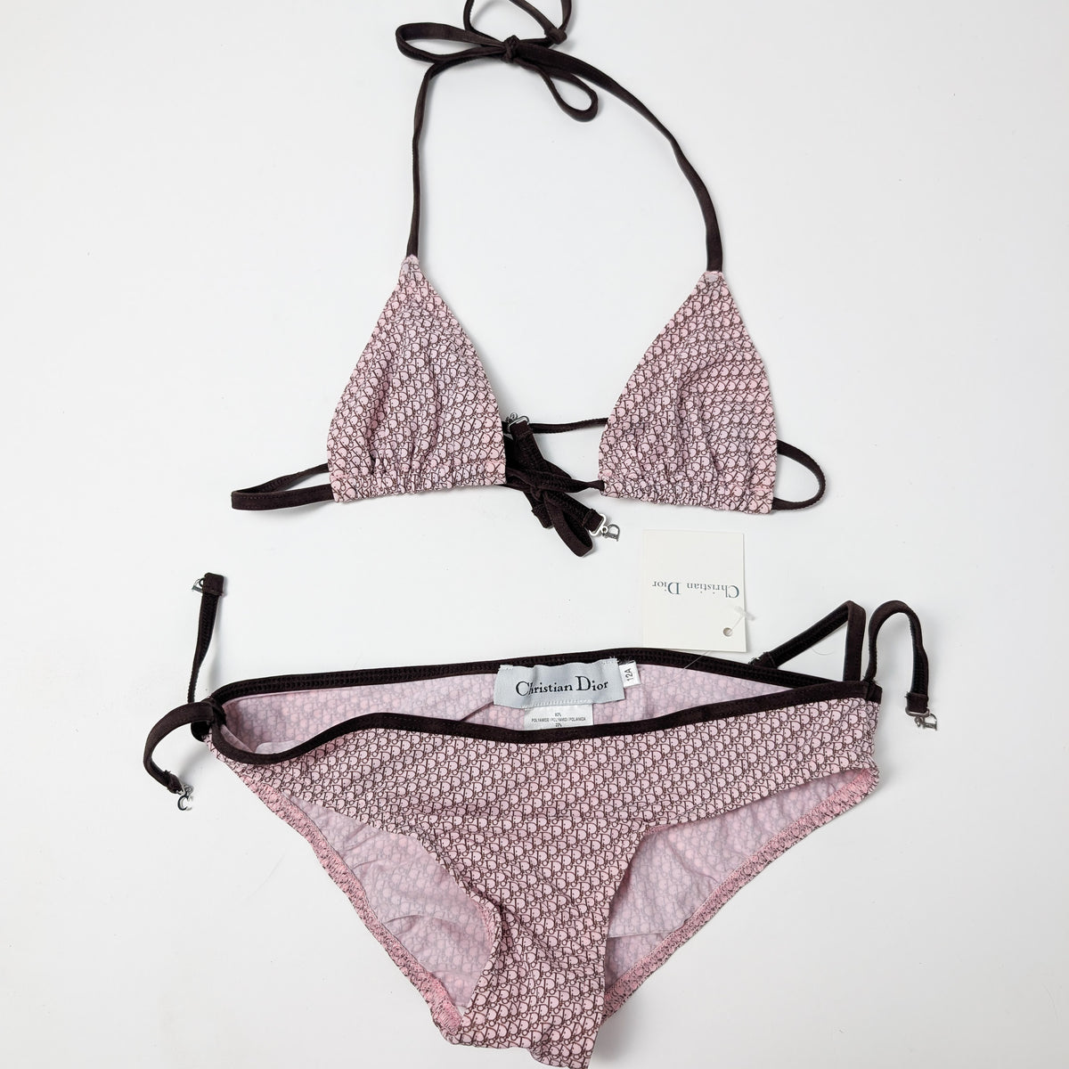 Dior by Galliano 2-piece swimsuit - 2 sizes available: XS or S