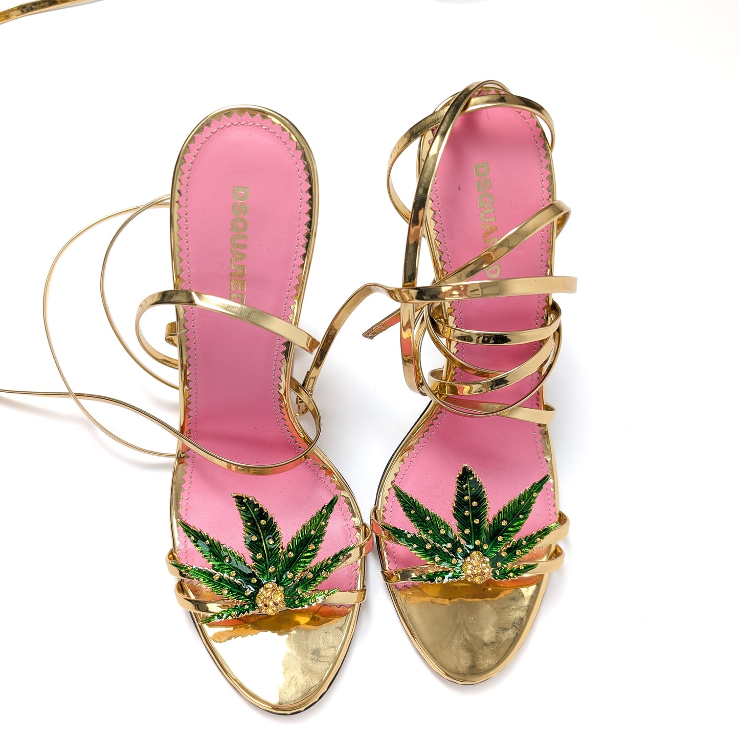 Dsquared2 "Cannabis" Sandals - EU40|7UK|9US