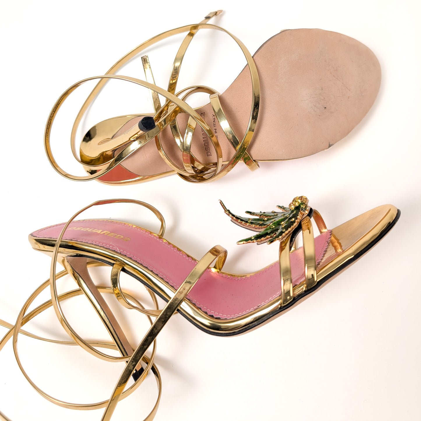 Dsquared2 "Cannabis" Sandals - EU40|7UK|9US