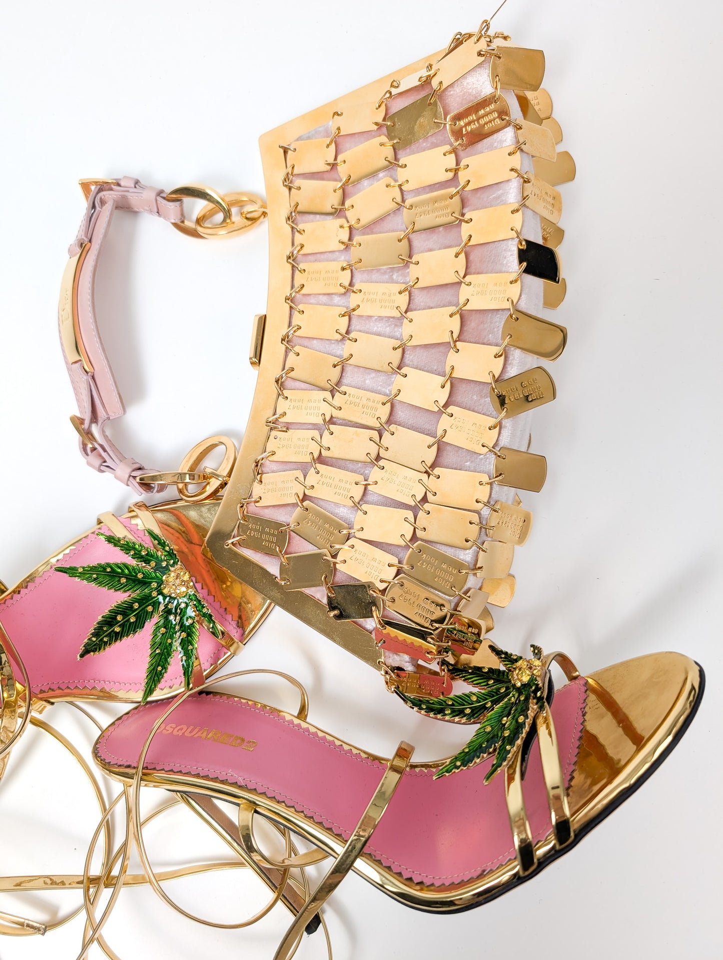 Dsquared2 "Cannabis" Sandals - EU40|7UK|9US
