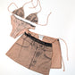 Dior by Galliano Trompe-l'œil Swimsuit and Skirt - S/S 2006