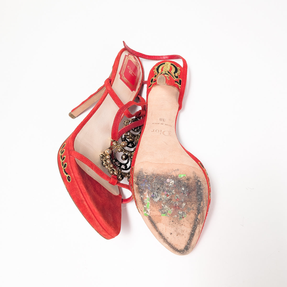 Dior by Galliano sandals- EU38|5UK|7US