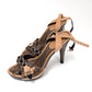 Dior by Galliano monogram sandals - EU38|5UK|7US