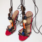 Dsquared2 Geometric Heel Sandals S/S 2014 - EU36|3UK|5US