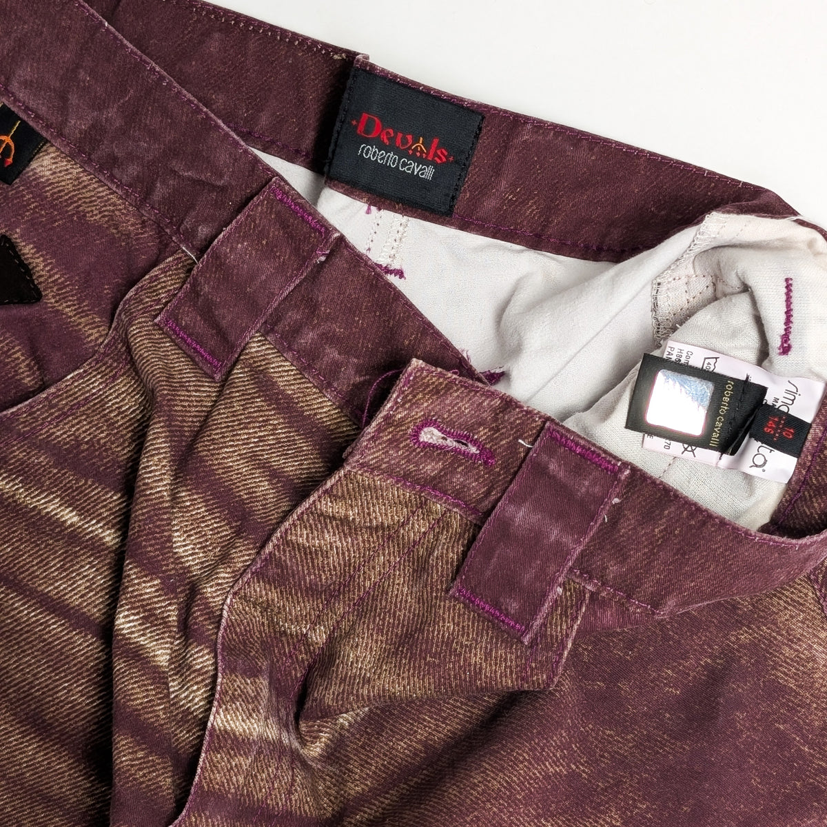 Roberto Cavalli denim trousers - 10Y
