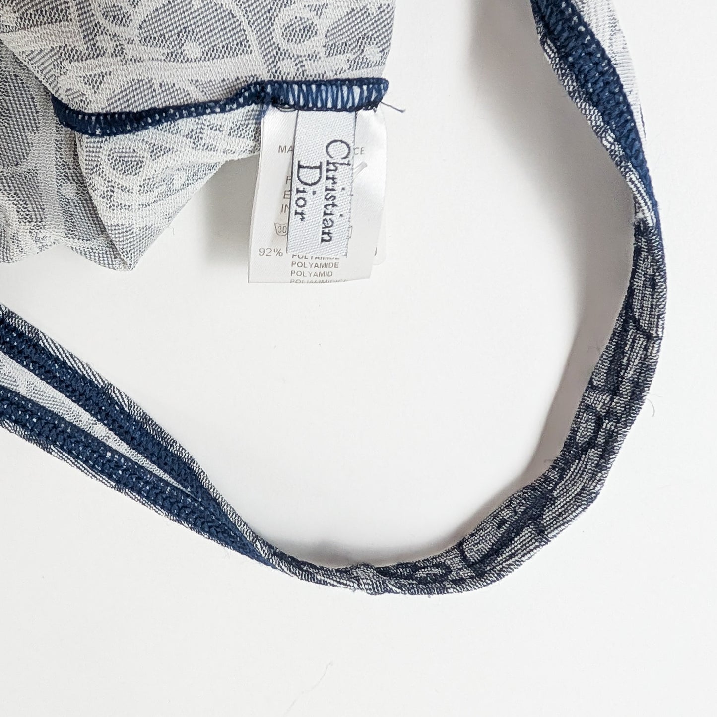 Maillot de bain monogramme bleu trotter S/S2002