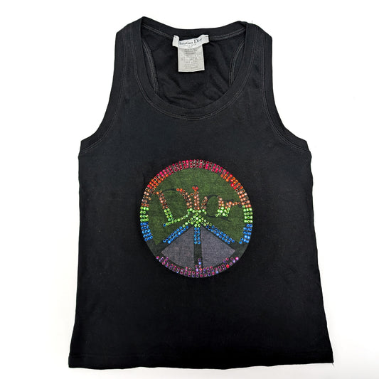 "Peace and love" top by Dior by John Galliano - S/S 2005