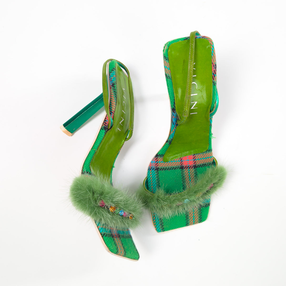 Faux fur sandals - EU36.5|UK3.5|US5.5