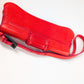 Roberto Cavalli bag in vermilion red leather