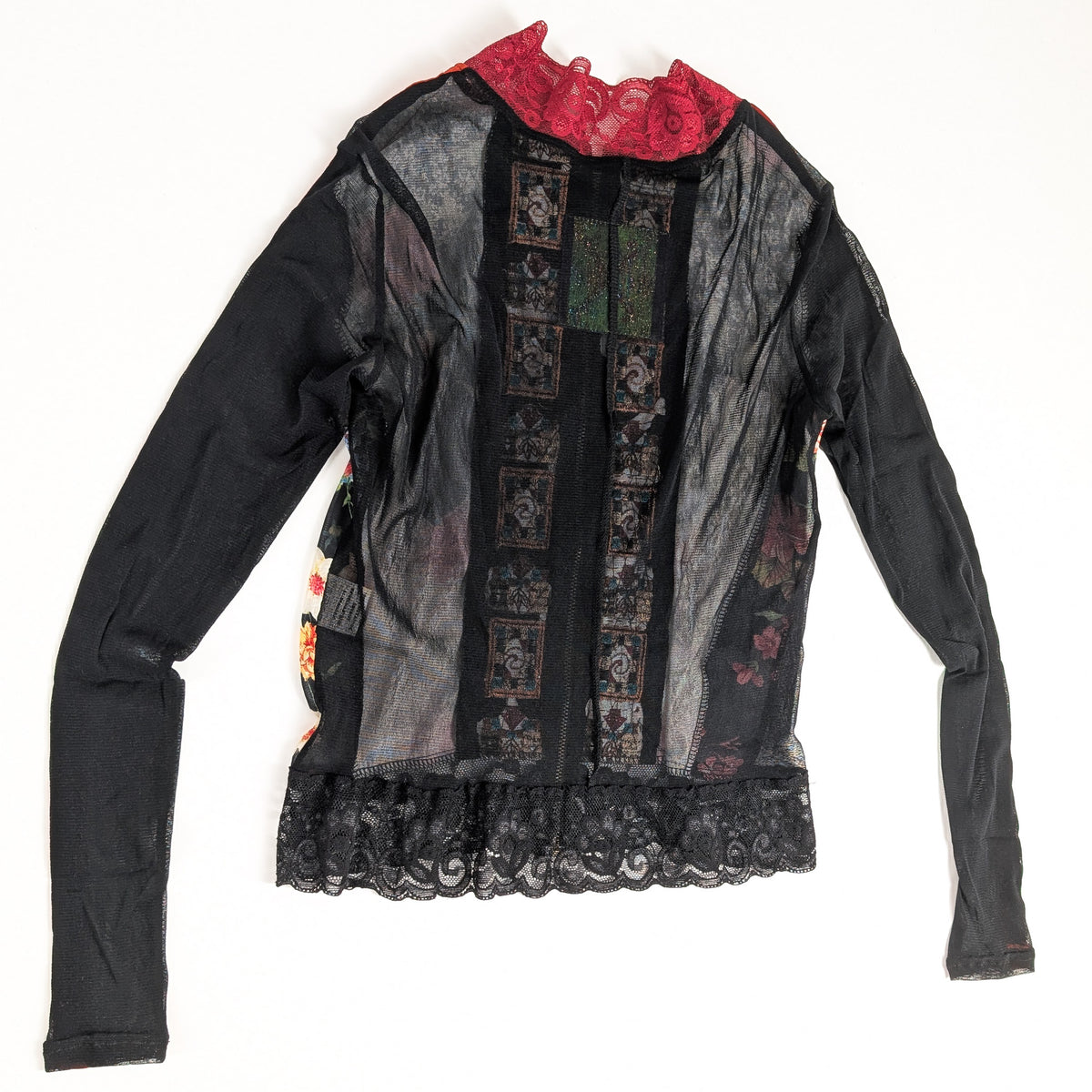 Vintage long-sleeved top