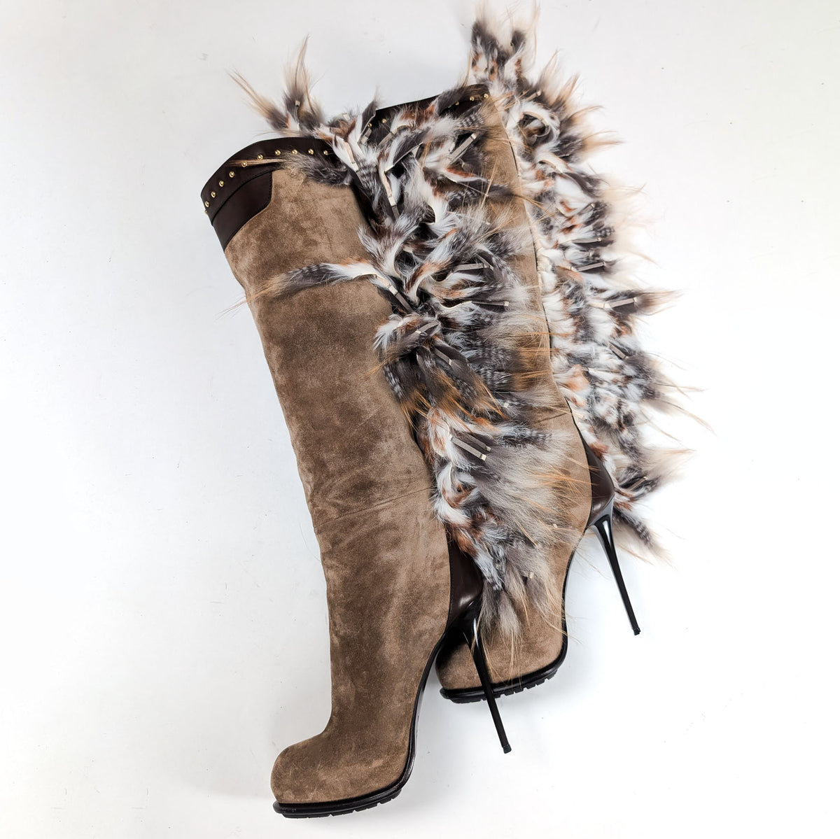 Gianmarco Lorenzi fur boots - EU37.5|4.5UK|6.5US
