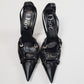 Dior by Galliano bondage slingbacks, F/W 2003 – EU 38 | UK 5 | US 6