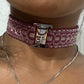 Pink Dior by Galliano choker necklace