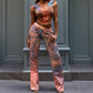 Lace top - M