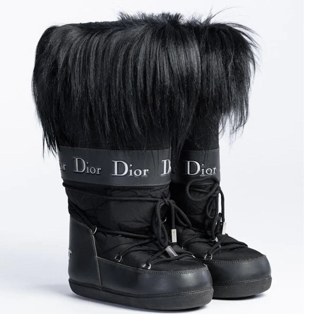 Moon boots Dior by Galliano