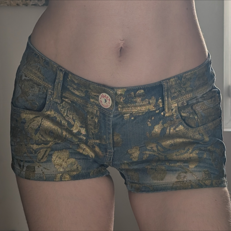 Denim shorts - M