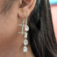 Dior rhinestone drop earrings by Galliano