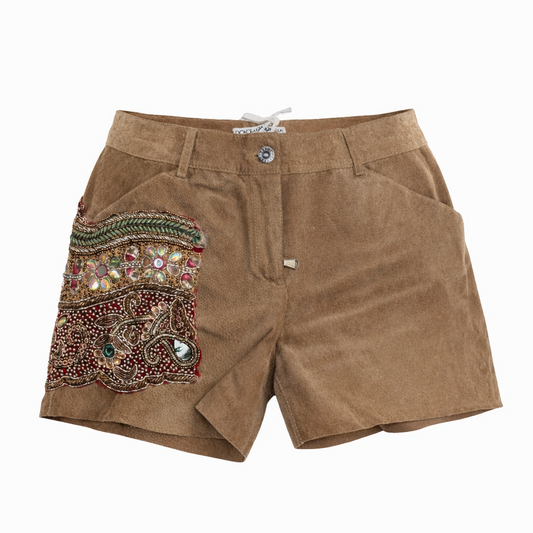 Dolce & Gabbana suede shorts - M