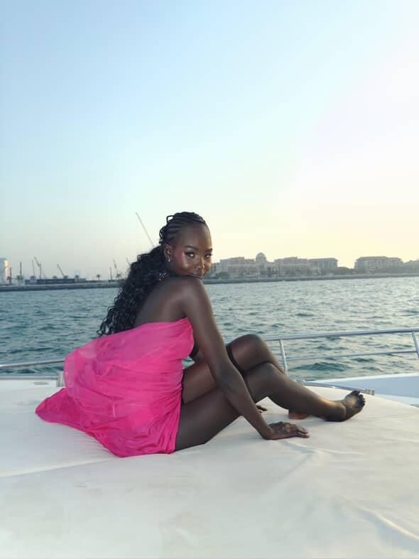 Dsquared2 pink dress