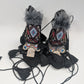 Sandales "Eskimo" noire Dsquared2 F/W 2015 - EU39|6UK|8US