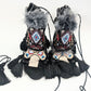 Sandales "Eskimo" noire Dsquared2 F/W 2015 - EU39|6UK|8US