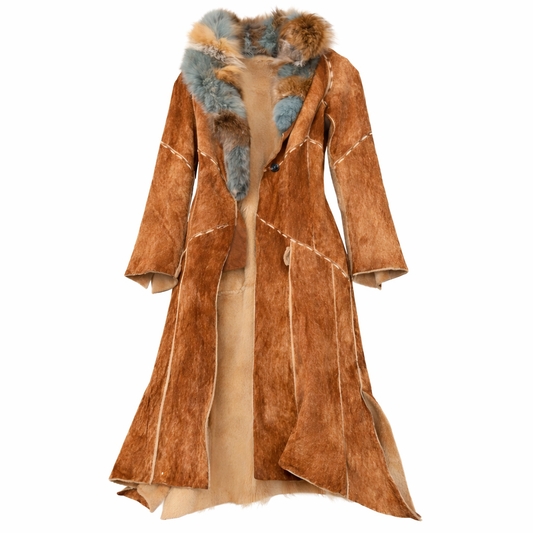 Roberto Cavalli fur coat