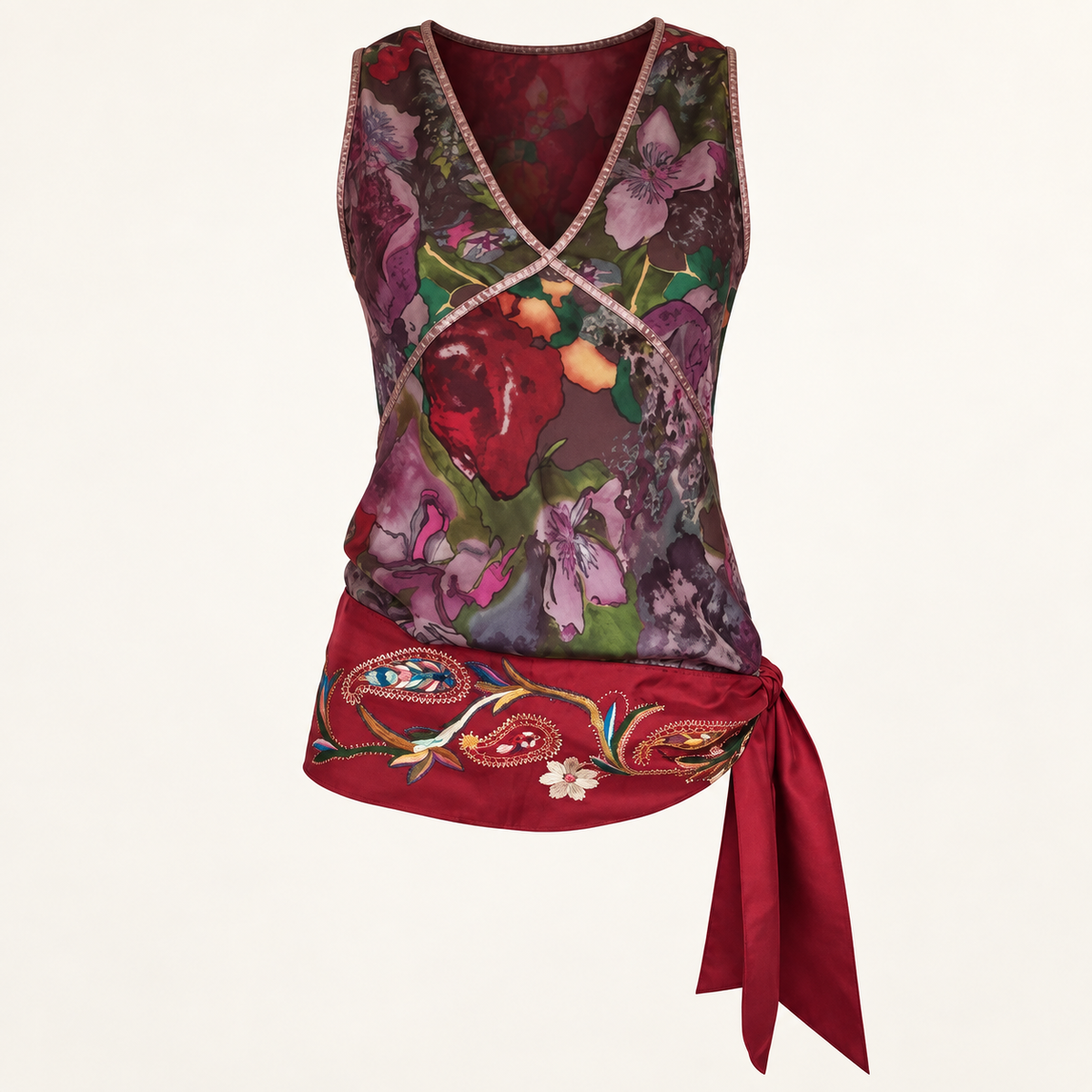 Vintage top / mini dress