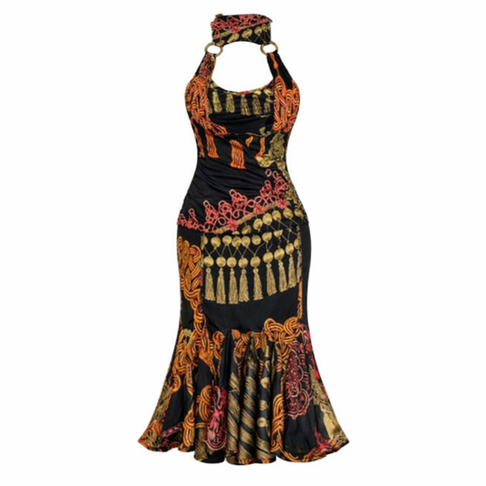 Roberto Cavalli top and skirt set