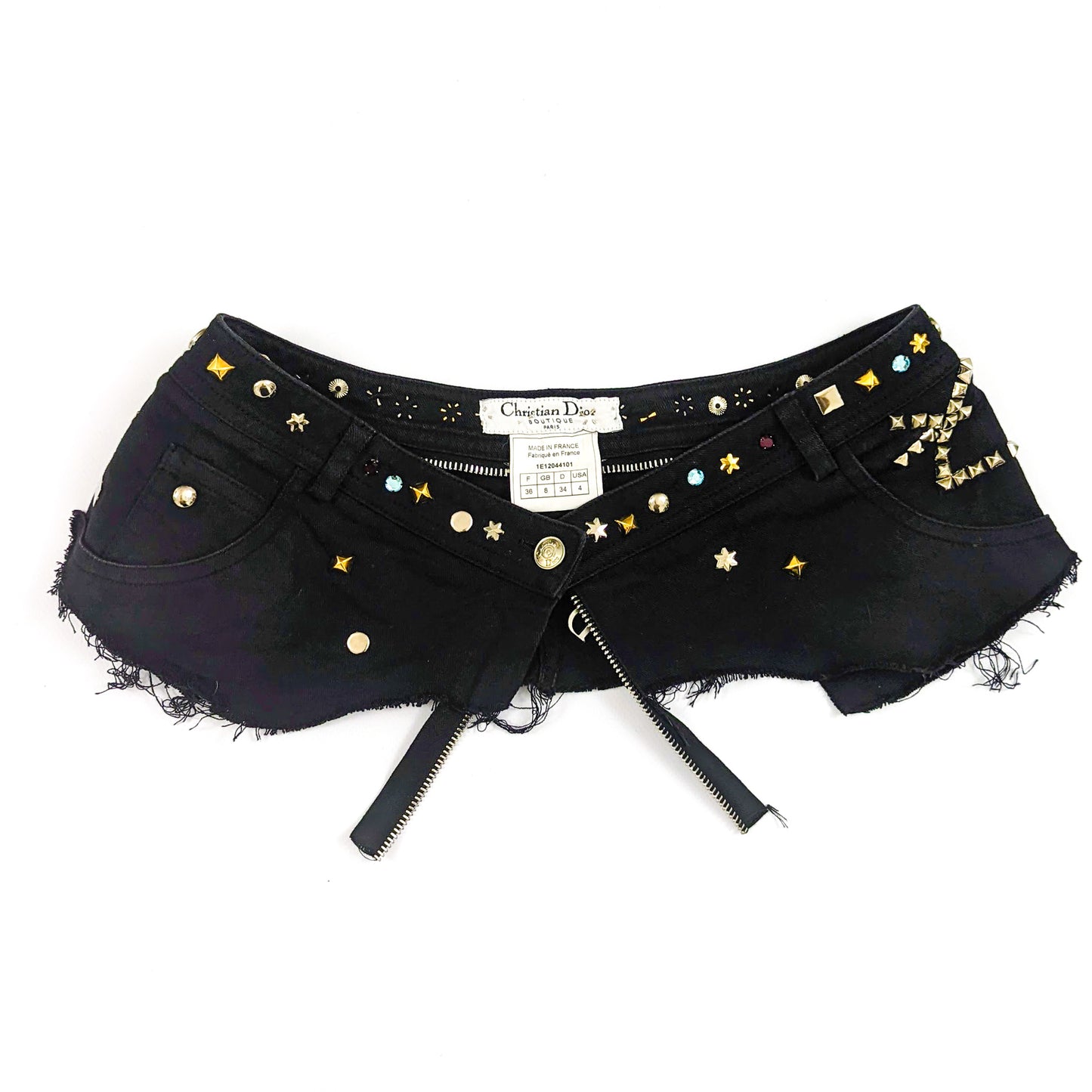 Dior studded jeans belt by Galliano - S/S 2001