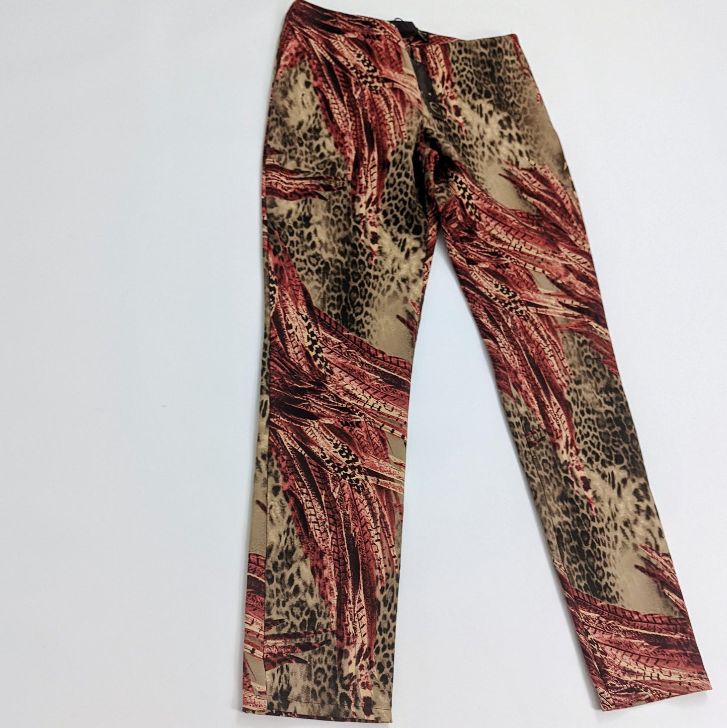 Cavalli animal print trousers - M