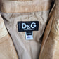 Dolce & Gabbana leather coat