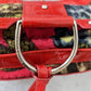 Dolce & Gabbana red patent leather handbag