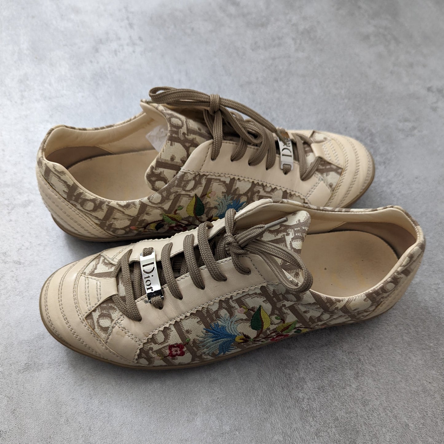 Dior monogram Trotter collection sneakers by Galliano - S38