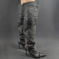 El Dantes leather thigh boots T38