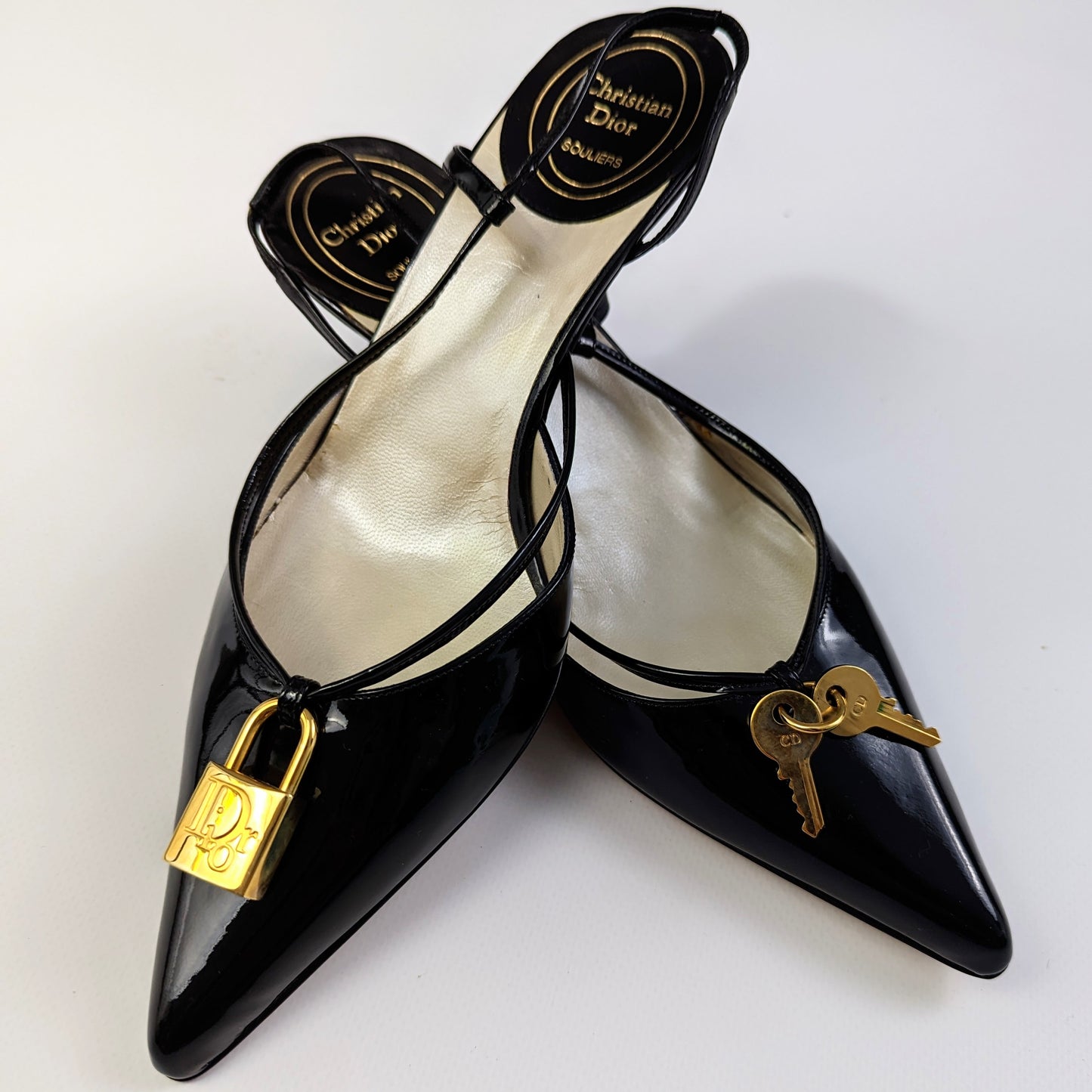 New Dior patent leather sandals -  EU37|4UK|6.5US